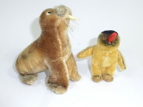 Zwei pluschtiere steiff - zwei,