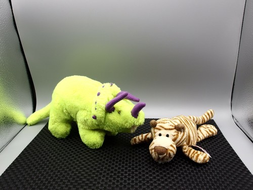 Plüschtiere tiger und saurier - plüschtiere,